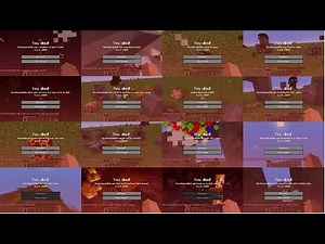 [EN] Minecraft 1.15 - All Death Messages