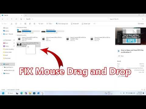 FIX Mouse Drag and Drop Not Working Windows 11