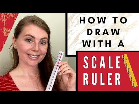 DRAFTING USING SCALE RULER - TUTORIAL