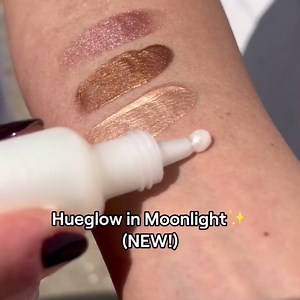 Live Tinted Hueglow Liquid Highlighter Drops - Lightweight Serum-Infused Highlighter, Non-Greasy Formula for Natural Radiance and Advanced Hydration Moonlight, 0.46fl oz/ 13.5mL