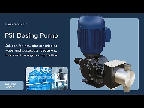 Introducing the SEKO PS1 & PS2 Plunger Piston Dosing Pumps