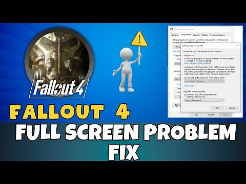 FALLOUT 4 Steam Game Full Screen Problem Fix || Enable Full Screen 2023 {Updated}