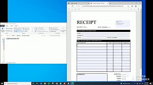 Receipt Template - EDITABLE & PRINTABLE Pdf/doc on Microsoft Edge/google Chrome/microsoft Word/adobe/google Doc - Etsy