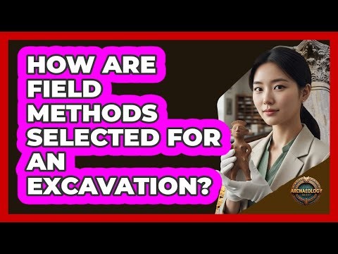 How Are Field Methods Selected for an Excavation?