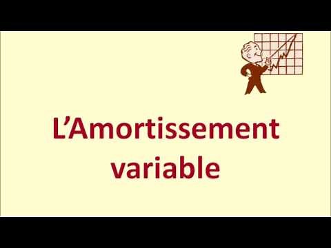 Amortissement variable