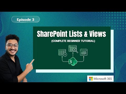 SharePoint Lists Tutorial for Beginners | Full Demo Blank, Excel, Templates