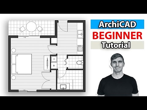 ArchiCAD Tutorial: How to draw Floor plans in 15 minutes - Beginners workflow