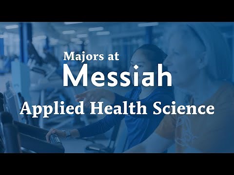 Applied health science major at Messiah University