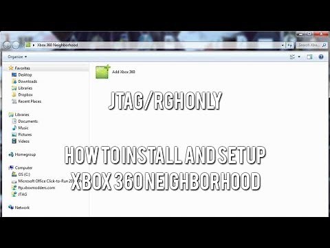 JTAG/RGH Tutorials - How to Install and Setup Xbox 360 Neighborhood