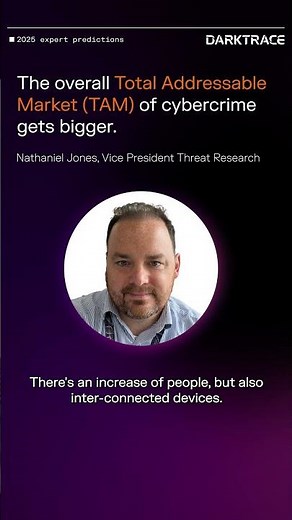 Prediction 3: Darktrace's AI & Cybersecurity Countdown! 🚀 #AI #Cybersecurity #Tech #Predictions