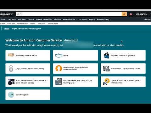 How to find live chat / chat with a person / customer service on Amazon