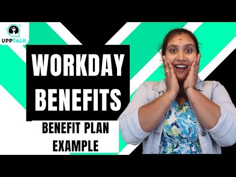 Workday Benefit Plan Example | Workday Benefits Training |Workday Benefits Tutorial | UppTalk