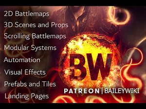 Welcome to Baileywiki Channel, Advanced Content for GMs using Foundry VTT or Dungeondraft platforms