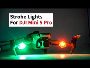 Best Strobe Lights for DJI Mini 5 Pro