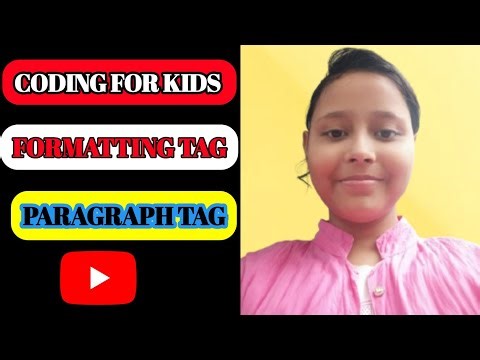 FORMATTING TAG & PARAGRAPH TAG 
