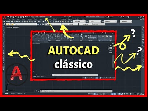 AUTOCAD in classic view mode / How to do Autocad Classic