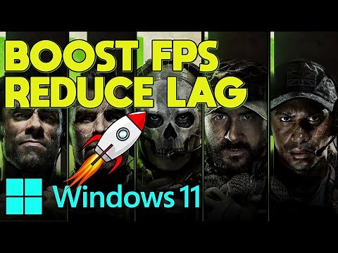 How to IMPROVE GAMING PERFORMANCE on Windows (Best Settings)