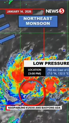 News5 on Instagram: "UPDATE SA BAGYO #News5Bisaya | Nagpabilin ang kusog sa Tropical Depression #AdaPH samtang nihinay ang lihok niini sa Philippine Sea, silangan sa Mindanao. Gipahimutang ang Tropical Cyclone Wind Signal No. 1 sa pipila ka lugar sa Visayas ug Mindanao. | via Liway Abas --- Orihinal nga caption sa Bisaya."