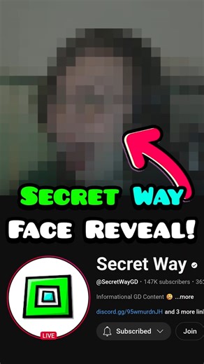 Secret Way Did a FACE REVEAL?! 🤯