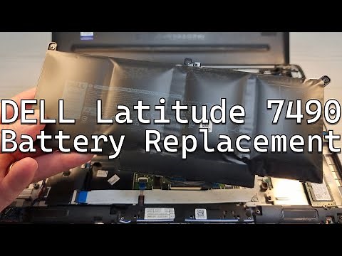 Dell Latitude 7490 Battery Replacement