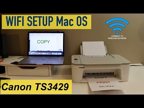 Canon Pixma TS3429 WiFi Setup Mac OS, Printing Review.