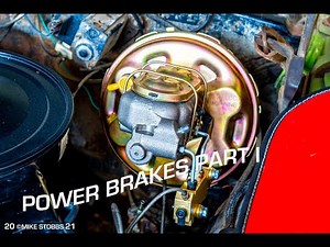 1971 Nova Power Brakes Part I
