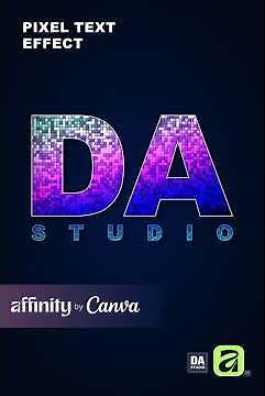 Create Stunning Pixel Text Effect in Affinity with Simple Steps