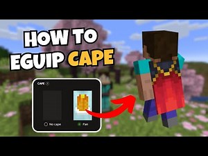 How to Equip a Cape in Minecraft | Easy Step-by-Step Guide (2025)