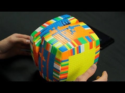 Solving the Biggest Rubik's Cube in the World | 17x17x17 Cube