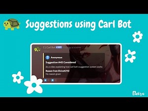 Setting up suggestions│Carl Bot│Tutorial│Join our DISCORD│Elvira