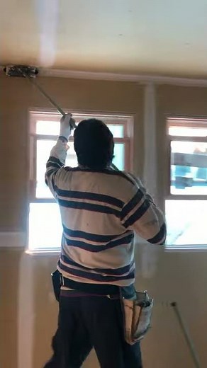 ドライウォール施工動画 コーナーローラー