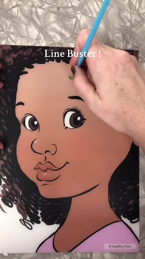 Fast & Fabulous: Spring Butterfly Line Buster Face Paint