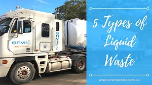 5 Types of Liquid Waste