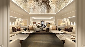 50K views · 1.1K reactions | This #BoeingBusinessJets 777X interior concept by Jet Aviation embraces both modern and classical design elements to create a residence in the sky, fitting for any VIP customer. Tilt your phone or click around to tour this original interior concept of the brand new BBJ #777X for yourself! #MEBAAShow2018 | The Boeing Company | Facebook