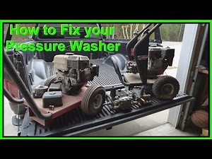 How to Repair a Pressure Washer That Won't Start &/or Runs Bad