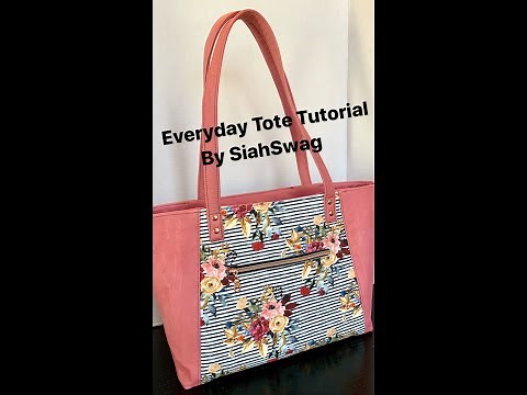 Everyday Tote Tutorial By Bagstock Designs