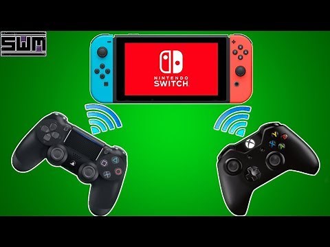 Easy Way To Use Your PS4/Xbox One Controller On Your Nintendo Switch Wireless