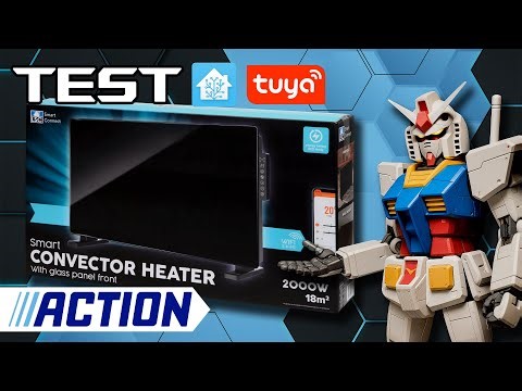 Un chauffage connecté pour moins de 50€ ?! Test du LSC Connect "Convector Heater" d’ACTION 🔥