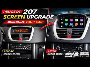 Peugeot 207 Android Screen Upgrade (FULL INSTALL) | CarPlay, Android Auto, GPS + 206+ Compatible!