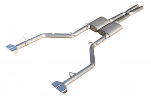 Pypes Challenger Violator Cat-Back Exhaust System with Polished Tips SMC20V (09-14 5.7L HEMI Challenger) - Free Shipping