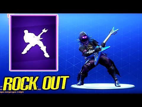 NEW ROCK OUT DANCE/EMOTE (Fortnite Battle Royale)