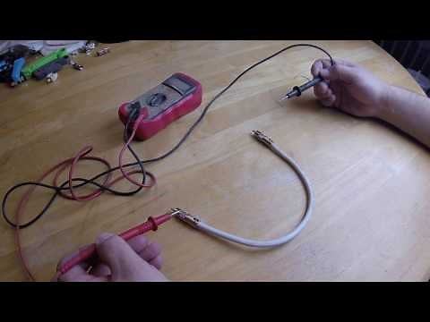 Using a digital multimeter for beginners. How to test your cables