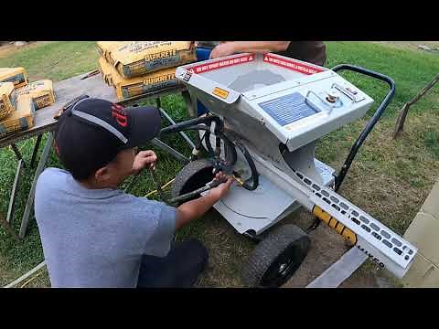 Mud Mixer | Mixing Quickcrete the easy way