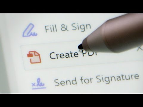 Turn paper to PDF in a snap | Adobe Acrobat