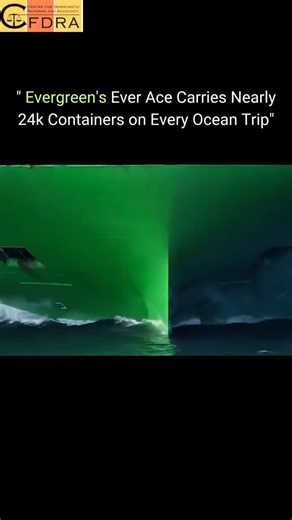 Ever Ace is Evergreen’s largest container ship with 23,992 twenty foot containers. It ranks second globally in capacity after MSC Irina which holds 24,346 containers. Launched in 2021, the ship is 399.9 meters long and 61.5 meters wide. It operates mainly on Asia Europe routes and improves global trade efficiency. Ships like Ever Ace carry electronics, furniture, and other goods while reducing transport costs by moving huge amounts of cargo at once. via : @kiwi_aerial_shots #knowledge #everace #