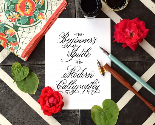 The Beginner's Guide to Modern Calligraphy – The Postman’s Knock