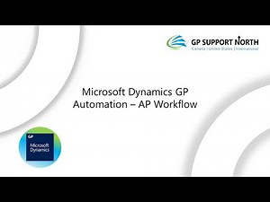Microsoft Dynamics GP (Great Plains) AP Workflow Overview