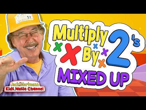 Multiply by 2's! | All Mixed Up | Multiply By Music | Jack Hartmann