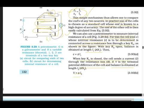 POTENTIOMETER [ Class -12 physics] Current Electricity