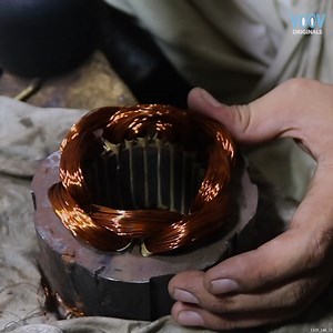 299K views · 8.5K reactions | Rewinding an Electric Motor | Voov Restoration | Facebook